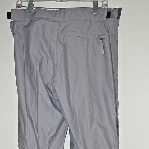 NORTH FACE WOMEN'S HYVENT GREY INSULATED SKI PANTS, DETACHABLE SUSPENDERS SIZE M - Picture 10 of 16